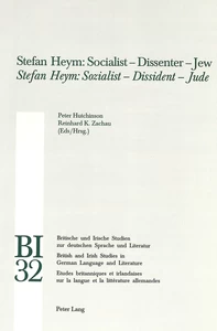 Title: Stefan Heym: Socialist – Dissenter – Jew- Stefan Heym: Sozialist – Dissident – Jude