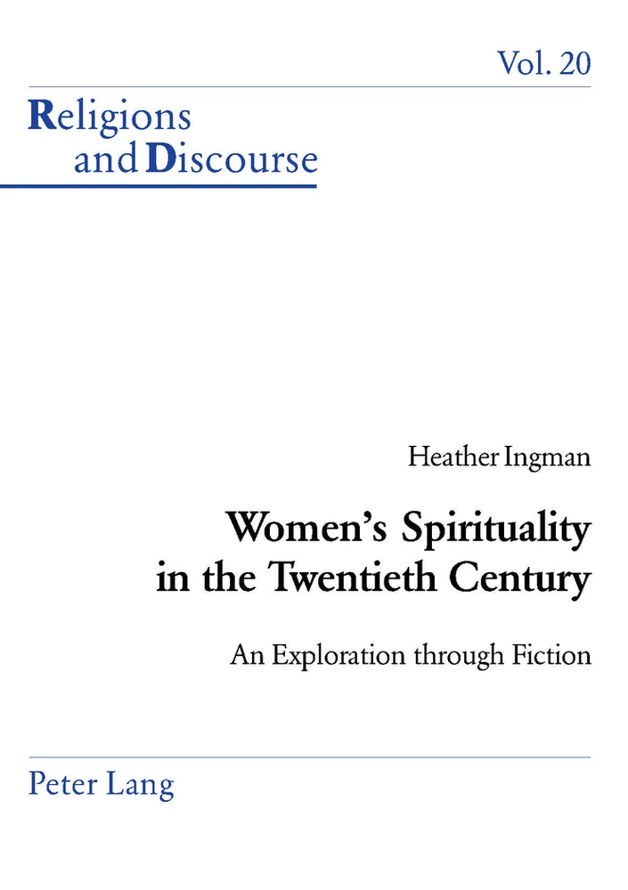 Title: Women’s Spirituality in the Twentieth Century