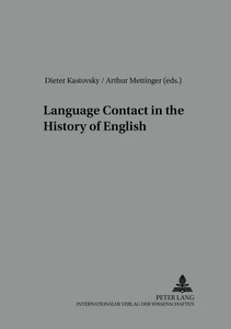Title: Language Contact in the History of English