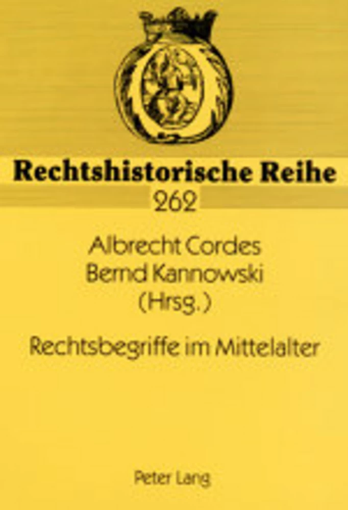 Title: Rechtsbegriffe im Mittelalter