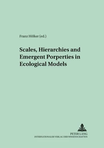 Title: Scales, Hierarchies and Emergent Properties in Ecological Models