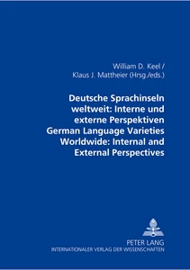 Title: Deutsche Sprachinseln weltweit: Interne und externe Perspektiven- German Language Varieties Worldwide: Internal and external Perspectives