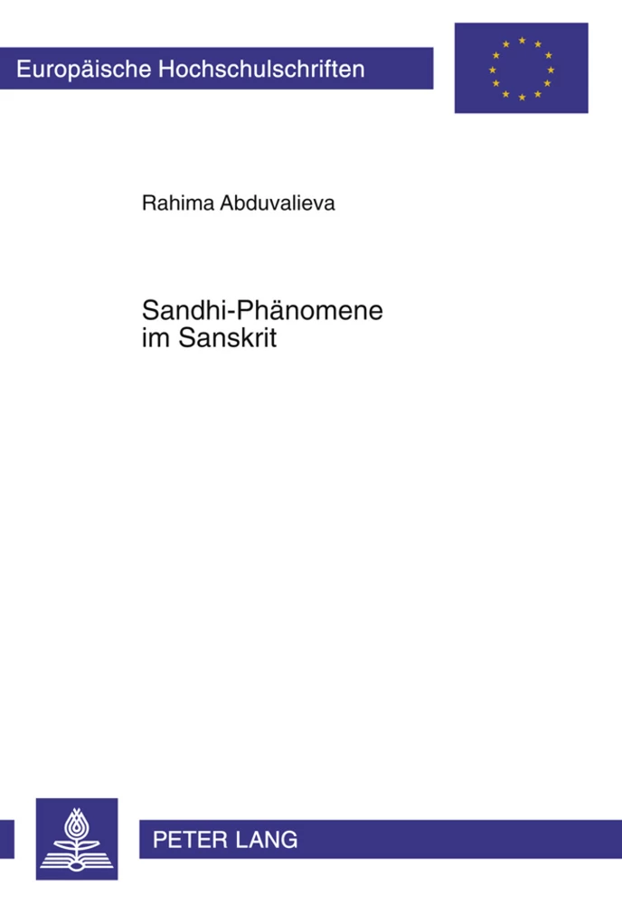 Titel: Sandhi-Phänomene im Sanskrit