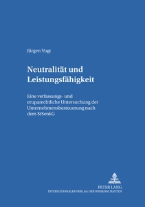 Title: Neutralität und Leistungsfähigkeit