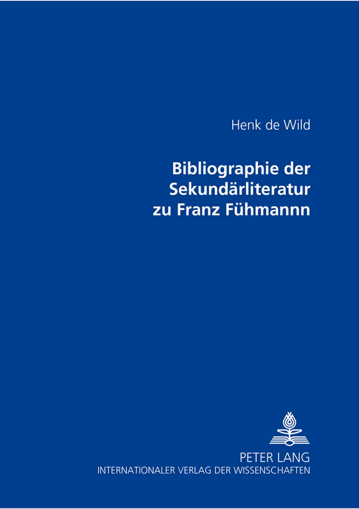 Titel: Bibliographie der Sekundärliteratur zu Franz Fühmann