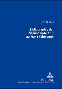 Title: Bibliographie der Sekundärliteratur zu Franz Fühmann