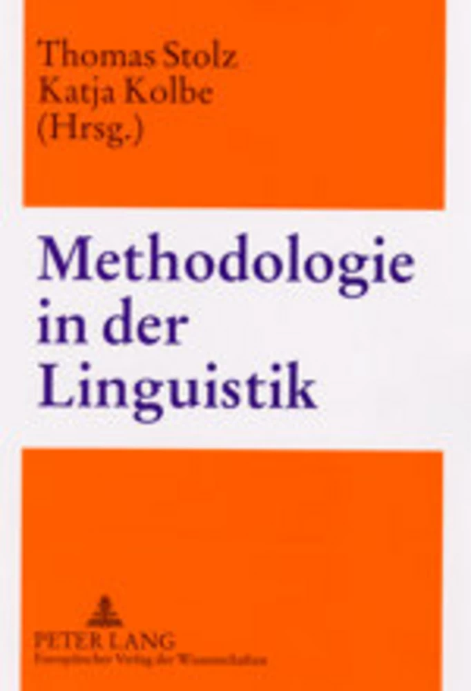 Titel: Methodologie in der Linguistik