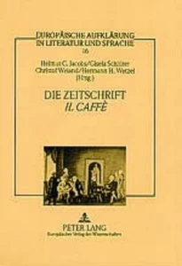 Title: Die Zeitschrift «Il Caffè»
