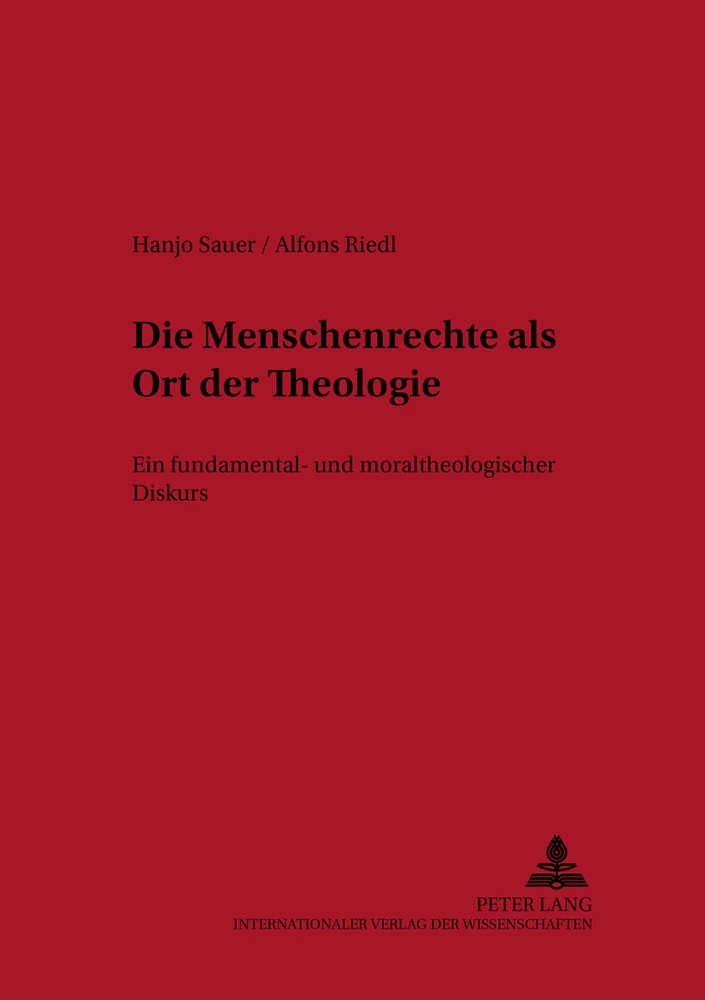 Titel: Die Menschenrechte als Ort der Theologie