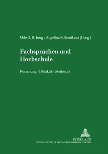 Title: Fachsprachen und Hochschule