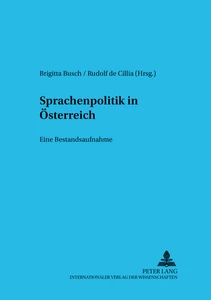 Title: Sprachenpolitik in Österreich