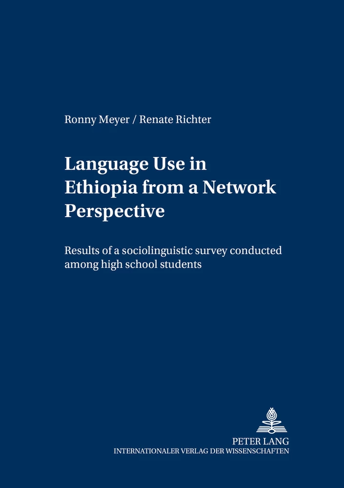 Title: Language Use in Ethiopia from a Network Perspective