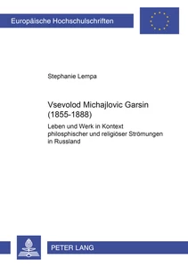 Title: Vsevolod Michajlovič Garšin (1855-1888)