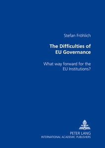 Title: The Difficulties of EU Governance
