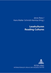 Title: Lesekulturen / Reading Cultures