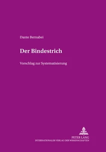 Title: Der Bindestrich