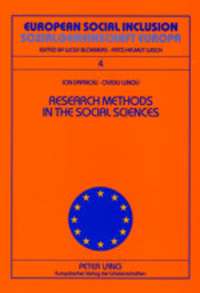 Title: Research Methods in the Social Sciences / Metode de cercetare în ştiinţele sociale