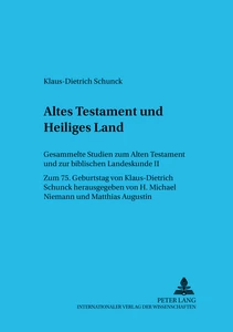 Titel: Altes Testament und Heiliges Land