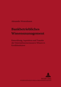 Title: Bankbetriebliches Wissensmanagement
