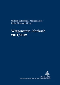 Titel: Wittgenstein-Jahrbuch 2001/2002
