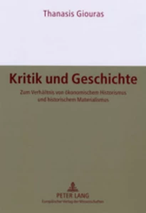 Title: Kritik und Geschichte