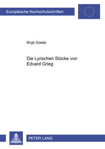 Title: Die Lyrischen Stücke von Edvard Grieg