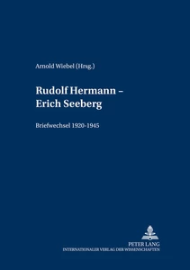 Titel: Rudolf Hermann – Erich Seeberg