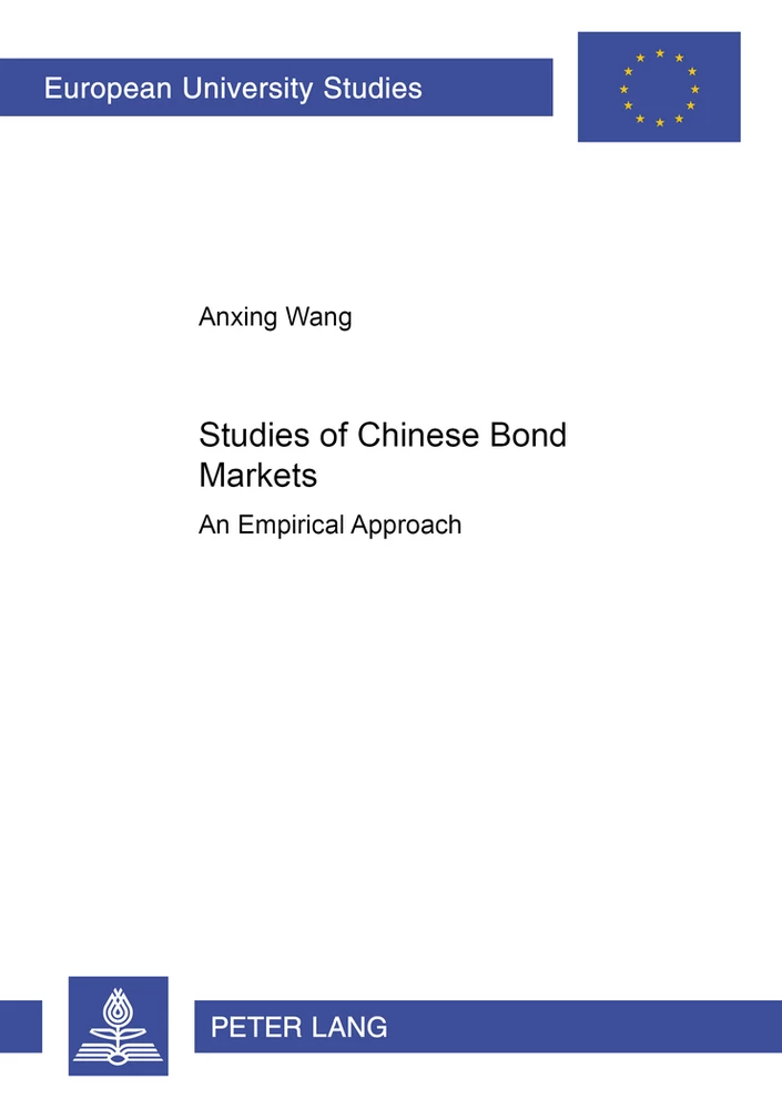 Title: Studies of Chinese Bond Markets