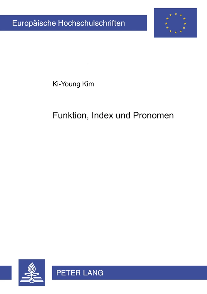 Titel: Funktion, Index und Pronomen