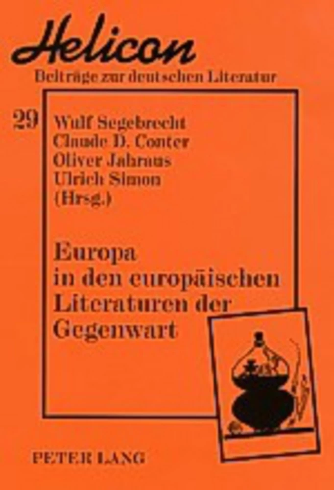 Titel: Europa in den europäischen Literaturen der Gegenwart