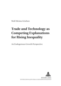 Title: Trade and Technology as Competing Explanations for Rising Inequality