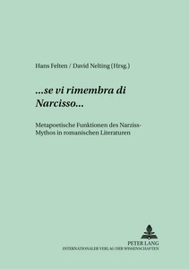 Titel: ...«se vi rimembra di Narcisso»...