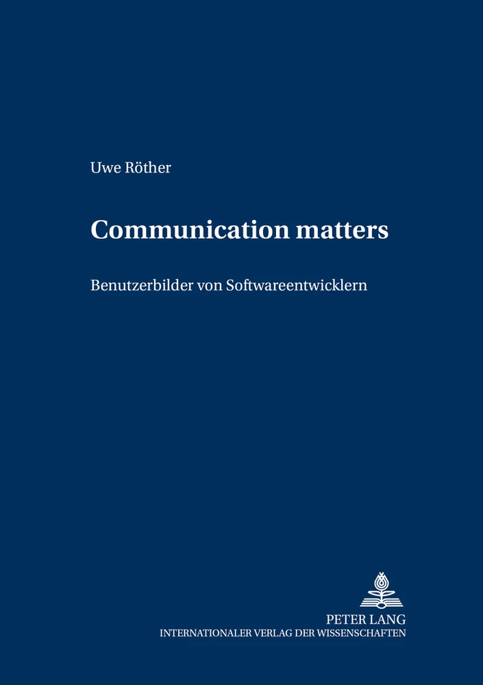 Titel: Communication matters –