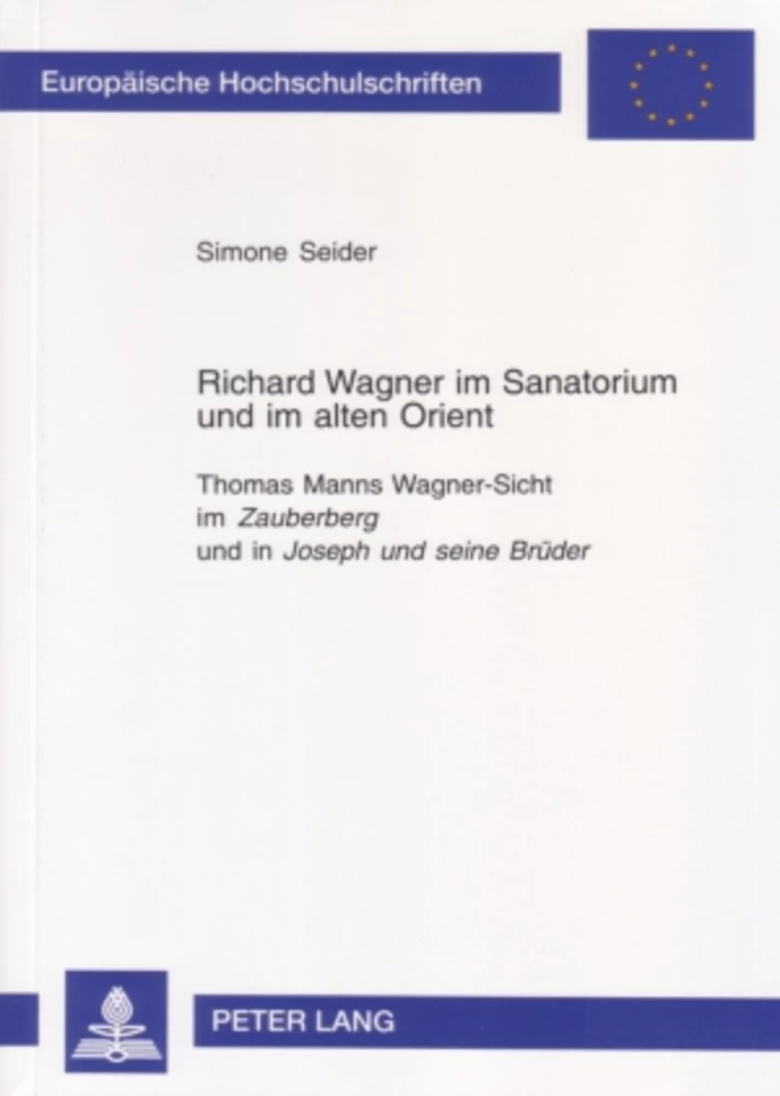 Titel: Richard Wagner im Sanatorium und im alten Orient