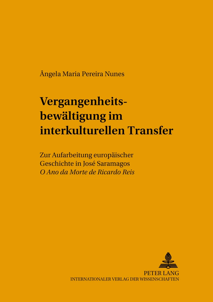 Titel: Vergangenheitsbewältigung im interkulturellen Transfer