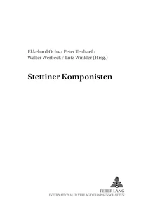 Titel: Stettiner Komponisten