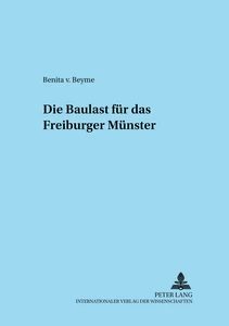 Titel: Die Baulast für das Freiburger Münster