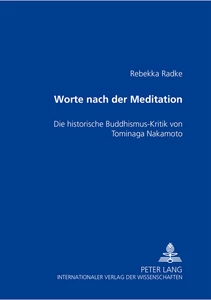 Title: «Worte nach der Meditation»