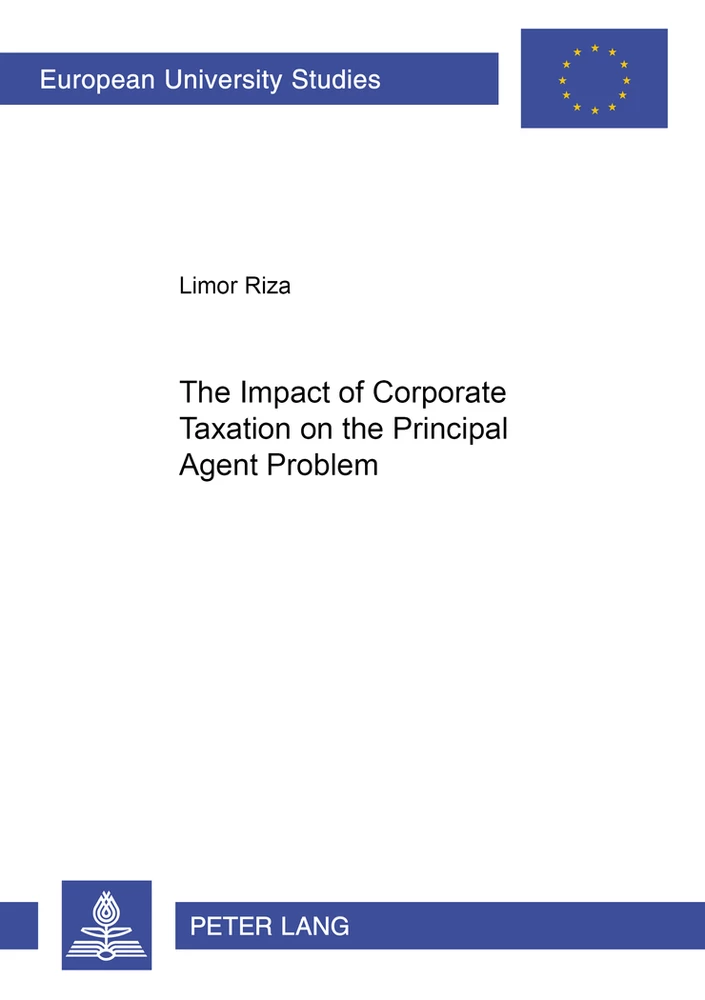 Title: The Impact of Corporate Taxation on the Principal Agent Problem