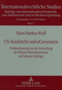Titel: UN-Kaufrecht und eCommerce