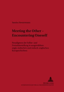 Title: Meeting the Other – Encountering Oneself