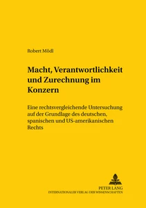 Title: Macht, Verantwortlichkeit und Zurechnung im Konzern
