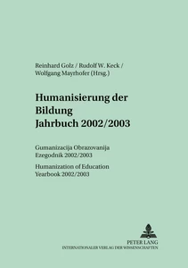 Title: Humanisierung der Bildung- Jahrbuch 2002/2003