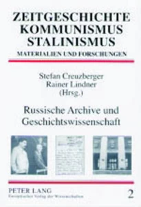 Title: Russische Archive und Geschichtswissenschaft
