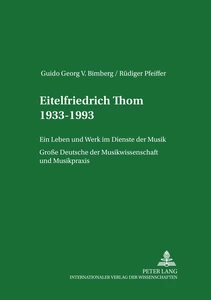 Titel: Eitelfriedrich Thom 1933-1993