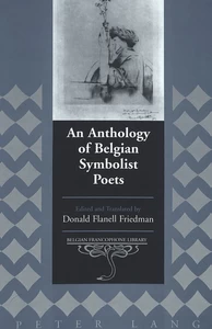 Title: An Anthology of Belgian Symbolist Poets