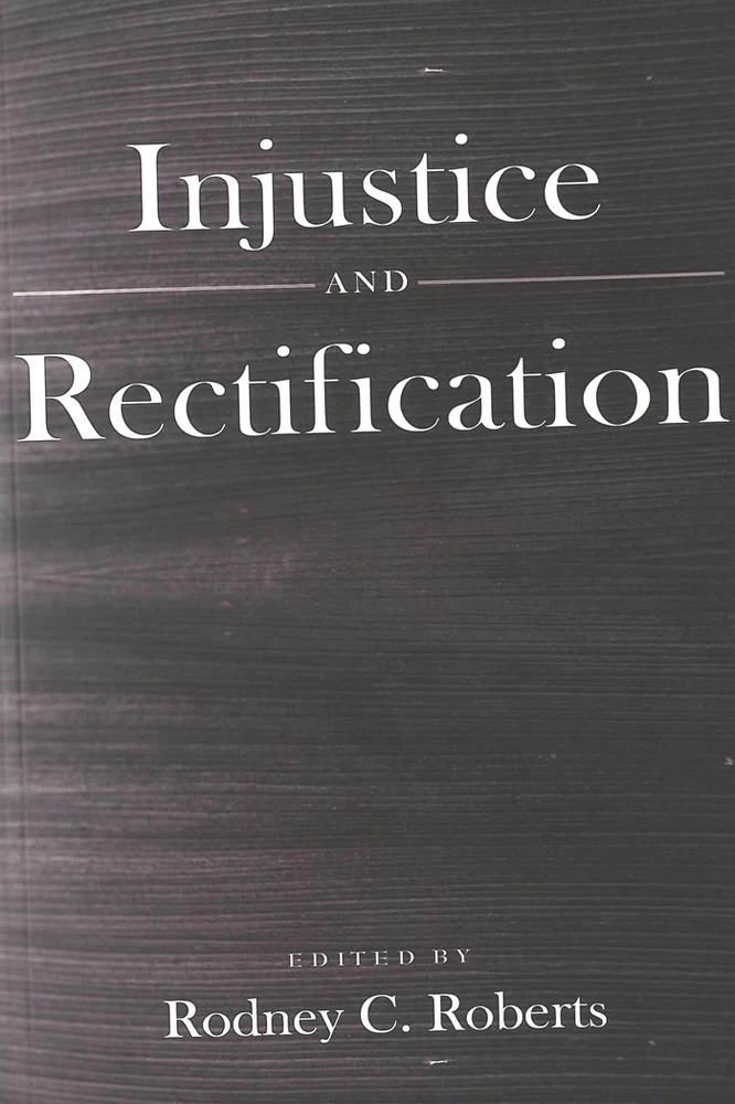 Title: Injustice and Rectification