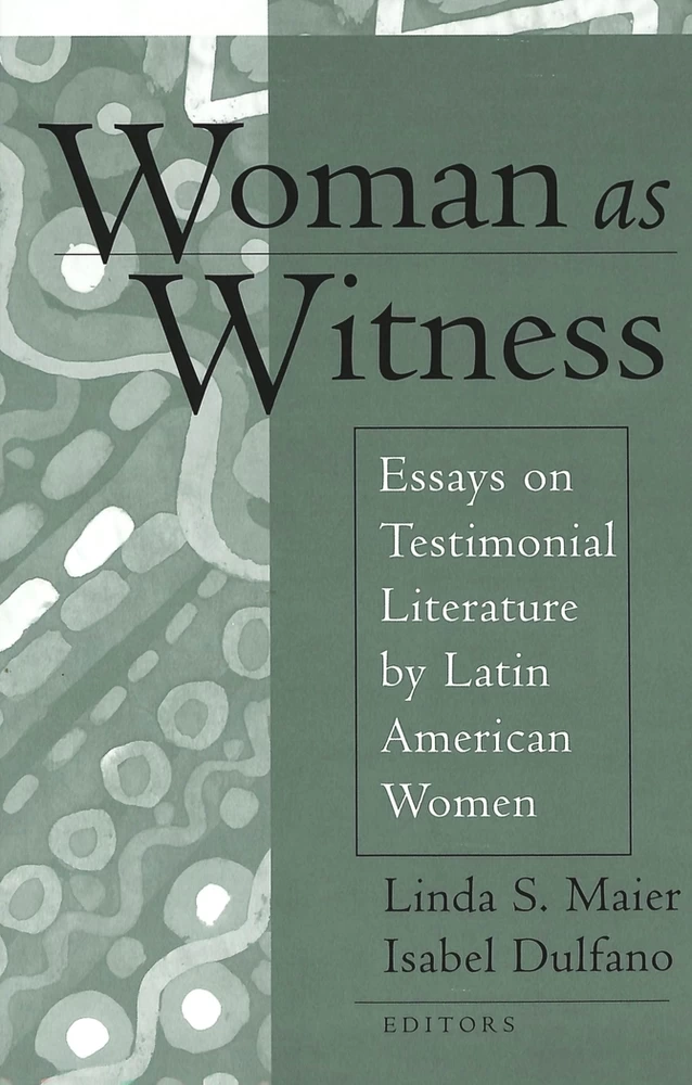 Title: Woman as Witness