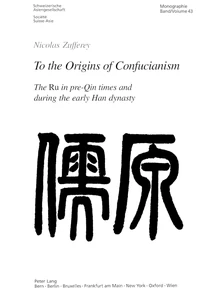 Title: To the Origins of Confucianism