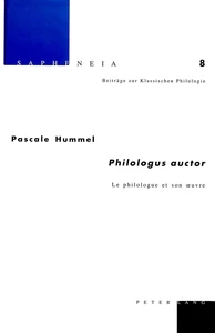 Title: «Philologus auctor»